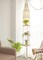 Macrame 3-Tier Hanging Shelf with Rope – Boho Floating Round Shelves for Plants, Flower Pots, Lamp Shades, and Home Decor – 1 Set